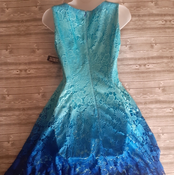 🔥3/$70 🎉HP🎉 *NWT* NY&Co. Blue Ombré Dress - Picture 3 of 5